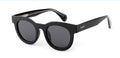 Round Levaro 201 - Negra y lentes gris polarizado
