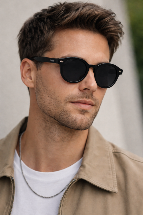 Round x Levaro - Black and Black Polarized
